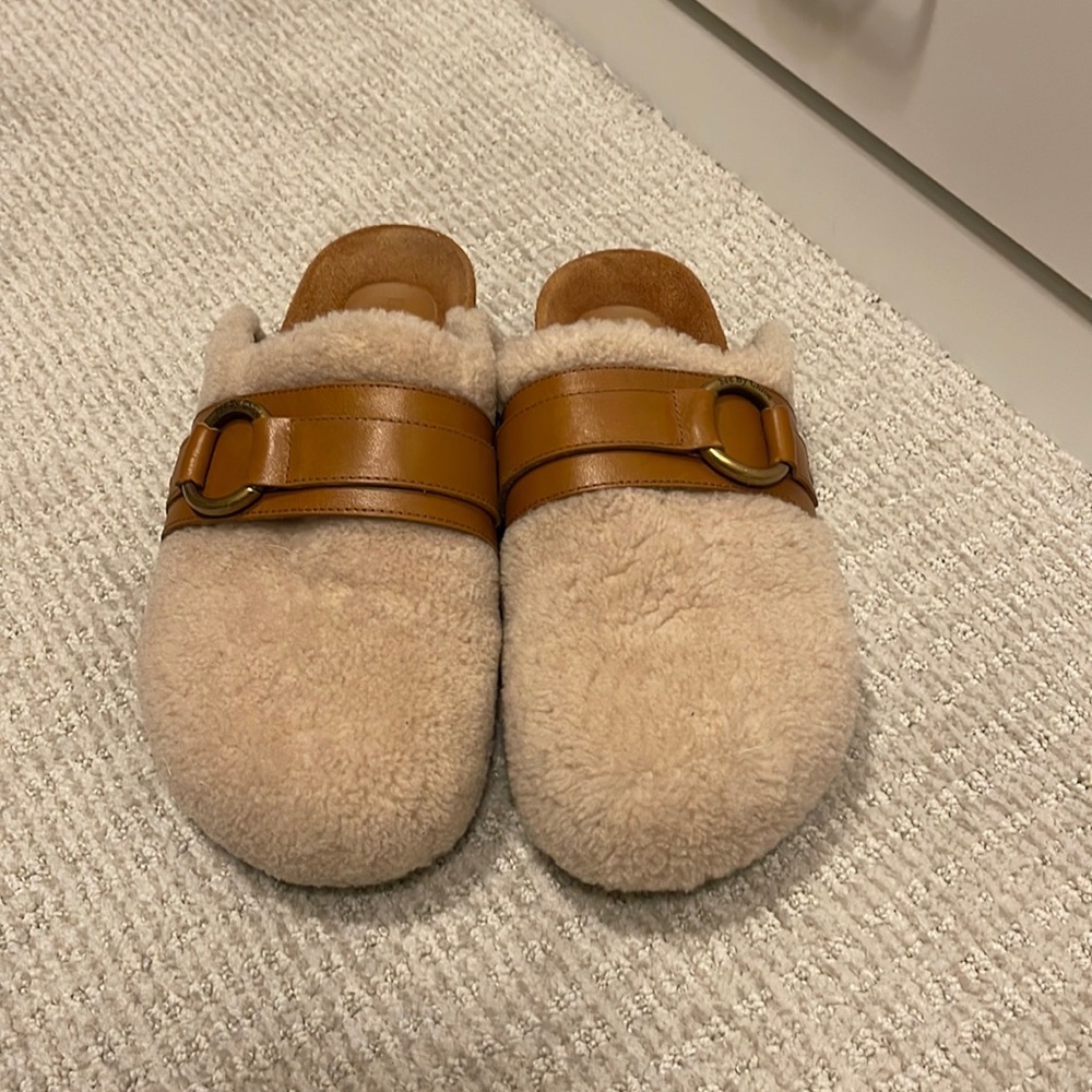 See by Chloe - Gema Shearling Mules. Worn 2 times - excellent condition Size 40